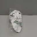 Sexy Tie Front Crop Top for Women Long Sleeve Graphic Tee Shirt Clubwear (Large, Cest White)