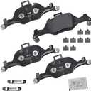 Bendix Premium SBC2060 Ceramic Front Brake Pads for select BMW 430i, 430i Gran Coupe, 430i xDrive, 530e, 530i, 540d, 540i, i4, X5, X6