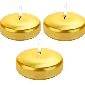 12PACK Floating Candles 3inch Continuous Burning for 13-15 Hours odorless smokeless White Non-drip Decorative Candles Suitable for Cylindrical vase, Swimming Pool, spa, Wedding, Home Decoration