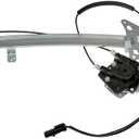 Dorman 741-649 Front Driver Side Power Window Regulator and Motor Assembly Compatible with Select Dodge Models, Driver Side (LH)