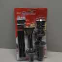 Hottche Fountain Nozzle kit plastic fountain water spray heads for small ponds in 3 Fountain Patterns: Blossom, Mushroom and Two-Tier Patterns (size L）