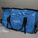 Gonex 80L Extra Large Waterproof Duffel Bag for Kayaking, Light Blue