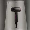 slopehill Professional Ionic Hair Dryer, Powerful 1800W Fast Drying Low Noise Blow Dryer with 2 Concentrator Nozzle 1 Diffuser Attachments for Home Salon Travel (Black)