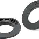 Rough Country Rear Coil Spring Correction Plates for 07-18 Wrangler JK - 1113