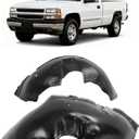 Front Fender Liner Inner Compatible with 2001-2007 Chevy Silverado/GMC Sierra 2500 HD 3500 Replacement for 15268589 15132711 GM1248165 GM1249165 (Driver & Passenger Side)
