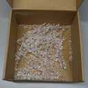 ToBeIT Chrismtas Tree icicles 50 pcs Acrylic Icicle Ornament Set for Chrismtas Decoration(50pcs Icicle)