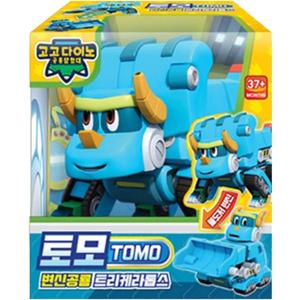 TOMO Transforming GoGo Dino Bulldozer Figure