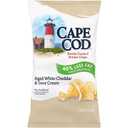 2 x Cape Cod Less Fat White Cheddar & Sour Cream Chips, 7.5 Oz Bag (EXP 01/10/26)