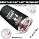 SpenMeta Step Mom Gifts - Bonus Mom Christmas Gift from Son, Daughter - 20oz Funny StepMom Mothers Day Tumbler Cup (StepMom Glitter Charcoal)