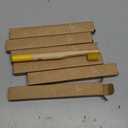 GREENZLA Kids Bamboo Toothbrushes, Natural Toothbrush Set, Soft Bristles, Durable Charcoal Wooden Brushes, Compostable Design for Toddlers and Children, 6 Pack