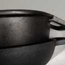 Northriver Casting 12"x8" Oval Cast Iron Dutch Oven for Bread Baking，Pre-Seasoned Combo Cooker with Lid, Perfect for Sourdough, Artisan Loaves & Family Meals,5 Qt