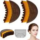 2pcs New Lymphatic Contour Face Brush, Dry Brushing Face Brush, Massager for Face, Chin & Jawline Sculpting, Ergonomically Designed to Fit The Skin Precisely and Relieve Fatigue (2pcs)