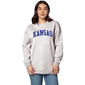 chicka-d Women's Warm Up Crew Sweatshirt, Large