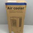 Portable Air Conditioners,3-in-1 Evaporative Cooling Fans that Blow Cold Air, 4 Modes 3 Speeds, 120Oscillation, LED Display, 12H Timer, Windowless Portable AC w/ 8L Tank & Remote for Home Bedroom