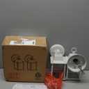 WISBEAM White Outdoor LED Wall Lantern, 2 Packs Outdoor Porch Light Fixture, Aluminum Housing Plus Glass, Wet Location Rated, ETL Qualified, 3000K