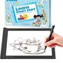 Light Box for Tracing A4,Drawing Pad Dimmable Brightness Indoor or Outdoor for Artists,Drawing,Sketching,Animation and X-ray Viewing (Black)
