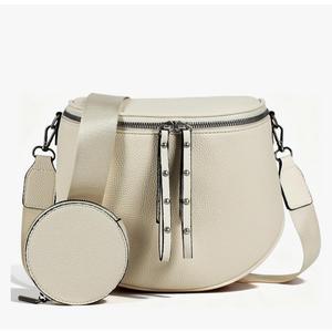 Crossbody Bags for Women Large Vegan Leather Bum Bag with Coin Purse