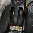 Under Desk Elliptical Machine, Electric Elliptical Leg Exerciser for Seniors Fully Assembled, Quiet & Portable Electric Seated Pedal Exerciser with Remote Control & 12 Adjustable Speeds (Small)