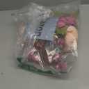 Duovlo Fake Flowers Vintage Artificial Peony Silk Flowers Wedding Home Decoration,Pack of 1 (New Sweetened Bean)