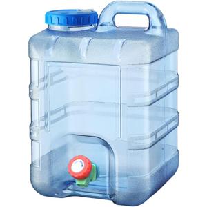 BESPORTBLE 10L Water Tank with Handle, PC Jug Large Capacity Kettle Water Bottle for Outdoor Camping Portable Drinking Water Container Supply (338.1 Ounces)