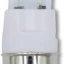 T4 Halogen Bulb 100W 120V Replacement for Sylvania 100Q/CL/DC/64475/Osram 120V by Technical Precision - BA15D Double Contact Bayonet base - 2900K - 2000 Hours Rated Life - 1500 Lumens - Clear - 1 Pack