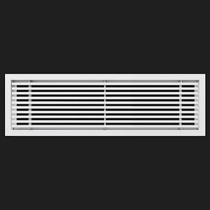 BJADE'S Linear Bar Air Vent Grille,20" X 6",HVAC Stander Vent Cover Linear Diffuser - Register Grille for Ceiling, Walls & Floors