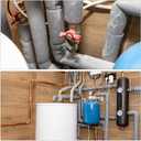 2pcs Pipe Insulation Foam Tube 1-3/16" ID x 2-3/8" OD 3ft Heat Preservation Foam Pipes [for Copper Water Pipe Freeze Protection] - 30mmx60mm/White