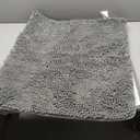 Yimobra Long Bathroom Rugs Non Slip Washable 44x24 Inch - Ultra Soft Absorbent Chenille Bath Mat, Quick Dry Shaggy Floor Carpet for Tub Shower, Gray Home Decor Accessories (Grey)