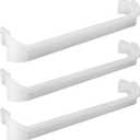 240534901 x2 & 240534701 x1 Refrigerator Door Shelf Rack Bar Replacement-Compatible with Frigidaire Kenmore Door Shelf Retainer Bar-Replaces AP3214630, 948954, AH734935, AP3214631, PS734936