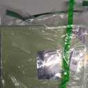 Fabric Frame Cover Photo Album 200 Pockets Hold 5x7 Photos, Sage Green