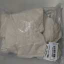 ANRABESS Women's Casual Linen High Waist Wide Leg Pants, Beige, Size 9