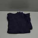 SANTINY Women's Cotton Sweatpants Yoga Lounge Casual Pants Open Bottom Sweat Pants for Women with Pockets, Size L, Navy