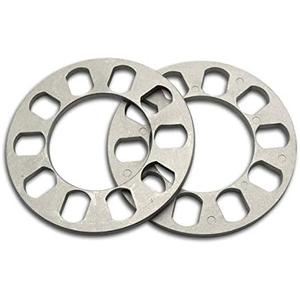 5/16 inches Universal 5lug Wheel Spacers for 5x100 5x114.3 (5x4.5) 5x120 5x112 5x115 5x110 5x108 (5x4.25) Bolt Pattern, Pack of 2