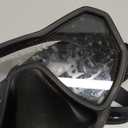 Swim Goggles with Nose Cover for Adults, Diving Mask for Men Women, 180 Wide View, Leak-Proof Snorkeling Mask, One Size