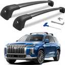300lbs Roof Rack Cross Bars Compatible with Hyundai Palisade 2019-2025 SE SEL XRT Limited Calligraphy Lockable Cargo Crossbars Carrier Luggage Kayak Bike Snowboard