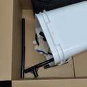 Heated Chicken Waterer 5 Gallon, 20L Poultry Waterer Feeder Set with Stand,12 Drinking Nipples, Chicken Coop Accessories for 1525 Chickens