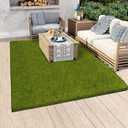 CooRug Professional Artificial Turf Grass Outdoor, 4x6 Ft Fake Grass
Realistic, Thick and Soft, Reusable, Easy to Clean, with Drainage Holes, Pet Friendly, Fire-retardant, UV Resistance