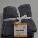 Smart Way Towel Set - White, 6 pc
