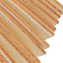 HAKZEON 3 Inches 100 PCS Wood Hearts Cutouts, Unfinished Wood Heart Slices, Blank Wooden Heart for DIY Crafts Projects, Decoration, Wedding