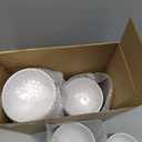 Tioncy 36 Pcs Bowls Set Unbreakable Dessert Soup Salad Bowls for Pasta Cereal Soup Dishwasher Safe (10 oz,White)