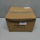 Petygooing White Elevated/Raised 15 Slanted Ceramic Dog Bowl for Large and Medium Breeds, Pet Anti Slip Feeding Bowl,Food Water Dish with Stand for Large and Medium Dogs (60 OZ / 7.6 Cup)