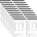 (20-Pack) Detailed Driver's Vehicle Inspection Report Book Format, 2-Ply Carbonless, 31 Sets of Forms per DVIR Log Book for Truck Drivers, 5.8" x 8.3"