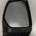 3 Pins Left Driver Side Door Mirror Black Compatible with 2016-2021 Honda Civic LX SE Sport with Power Mirror Manual Folding Non-Heat Match Replaces 76258-TBA-A02ZA HO1320283