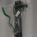 Holicfun 2-in-1 Ground Stake Mount Stand for Outdoor Security Cameras and Solar Panels, Universally Compatible with Ring, Blink, Google Nest, Eufy, Arlo, Wyze, SimpliSafe, and More (Black)