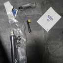 Oral-B iO Deep Clean + Protect Rechargeable Electric Toothbrush, Black, iO Series 7, 2 Replacement Brush Heads, Charging Travel Case