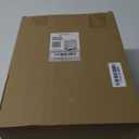 SunnyPoint 6 Liter(1.58 Gallon) Small Trash Can with Plastic Inner Buckets; Rectangle Bathroom, Office, Kitchen, and Bedroom Step On and Slow Close (WHT)