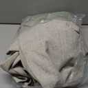 NICETOWN 100% Blackout Linen Curtains 90" Long for Bedroom, Thermal Insulated Living Room Curtains with Liner, Farmhouse Style Linen Blend Window Draperies for Dining Room (2 Panels, 52" W, Natural)