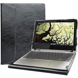 Alapmk Protective Case Cover for 11.6" Lenovo Chromebook C340 C340-11/ Lenovo Chromebook Flex 3i/ Lenovo IdeaPad Flex 3 11IGL05 Laptop[Not fit Lenovo Chromebook C340-15/ Chromebook C330-11], Black