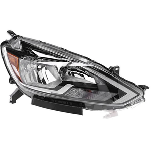 2016-19 Nissan Sentra Passenger Side Halogen Headlight, With Bulbs, OE Comparable Finish