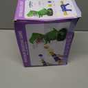 Movable Dinosaur Shooting for Toys Kids 4-6, Electronic Kids Target Games with 2 Air Pump Guns, LCD Score Record, Sound, 48 Foam Balls, Birthday Gifts for 3- 9 Year Old Boys Girls